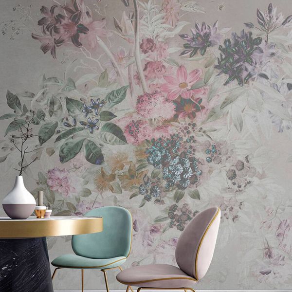 Bouquet Pastel 1 Mural