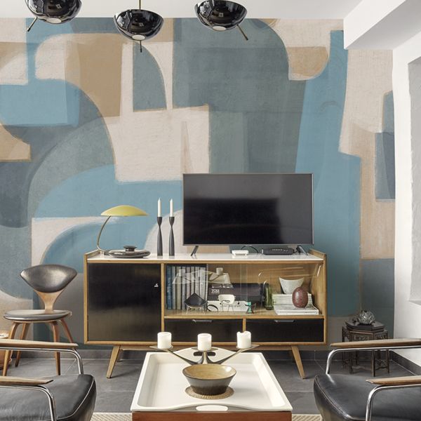 Pacha Mural -  Blue