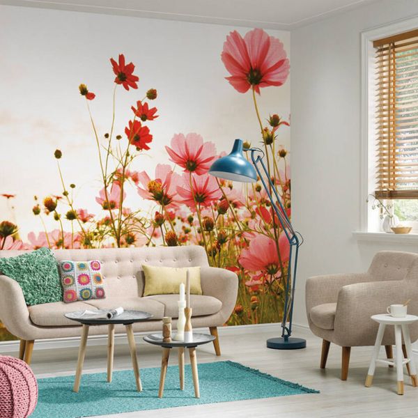 Flower Meadow Mural