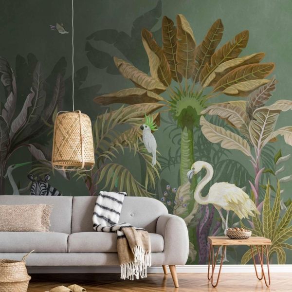 Jungle Party Mural