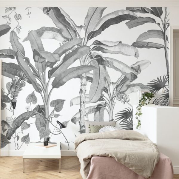 Croissances Monochrome Mural