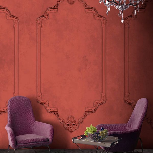 Frames Mural - Terracotta