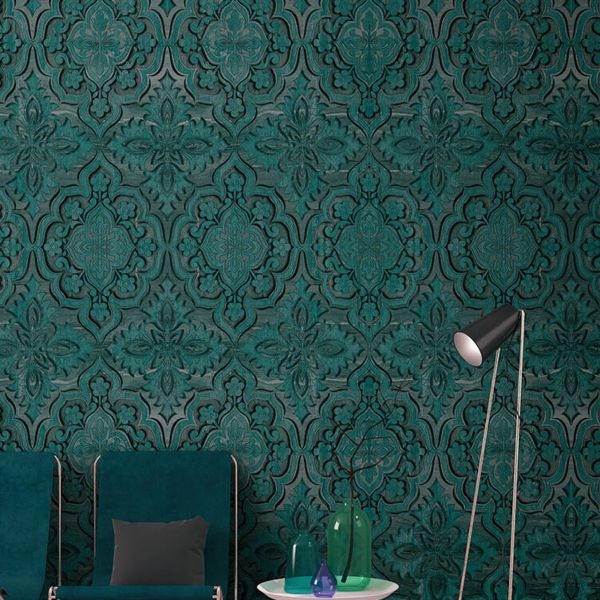 Woody Mural - Teal