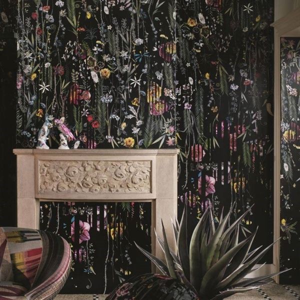 Babylonia Nights Panoramic Mural by Christian Lacroix