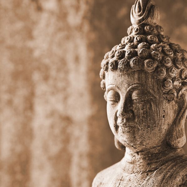 Buddha Mural - Stone