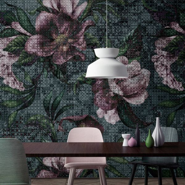 Mystique Mural - Plum