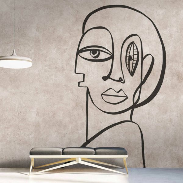 Palomas Room Mural - Parchment