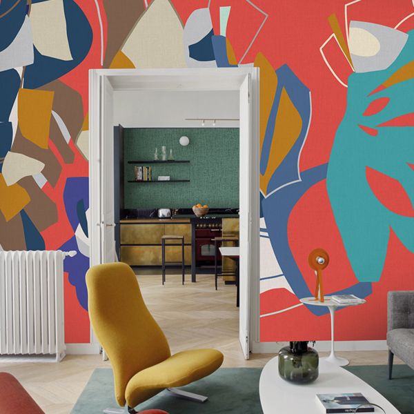 Nizza Mural - Red