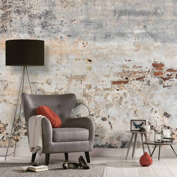 Old Wall Mural