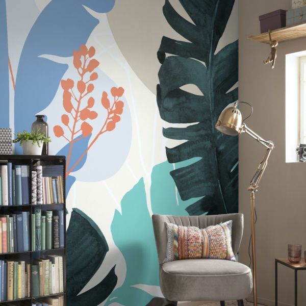 Tropical Shapes Mural