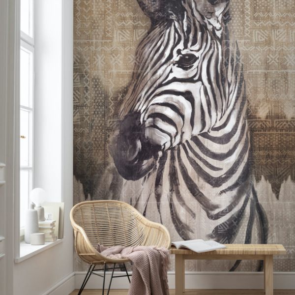 Zebra Mural
