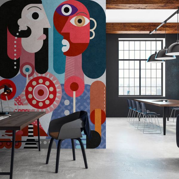 Couples 3 Mural