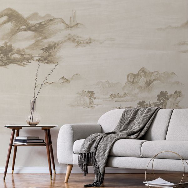 Kawa Mural - Sepia