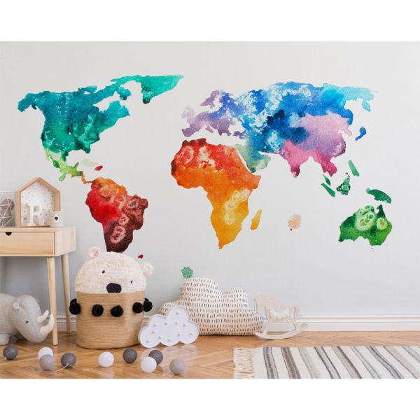 Colourful World Mural