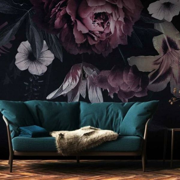 Bouquet Canopy Mural